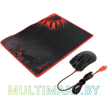 Игровая мышь + коврик A4Tech BLOODY A9081 картинка 3
